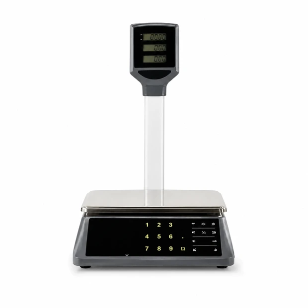 Retail weighing scale with pole display 30 kg