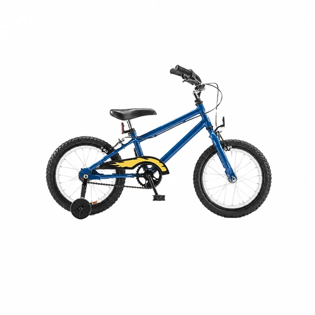 BMX bicycle boys' with training wheels 16"