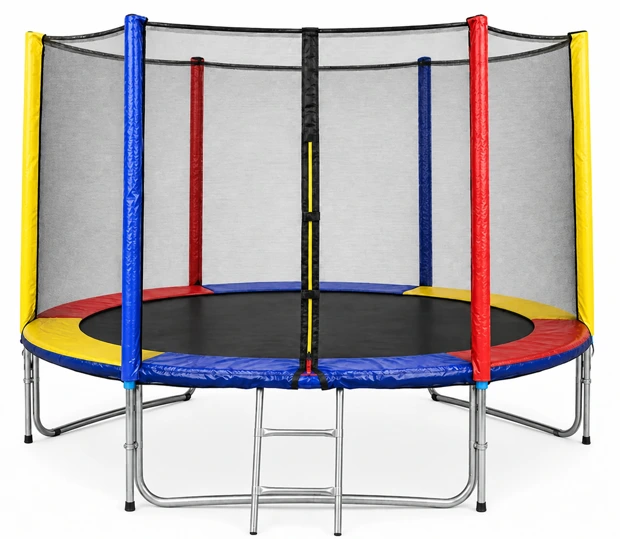 Trampoline with safety net 2.44 m