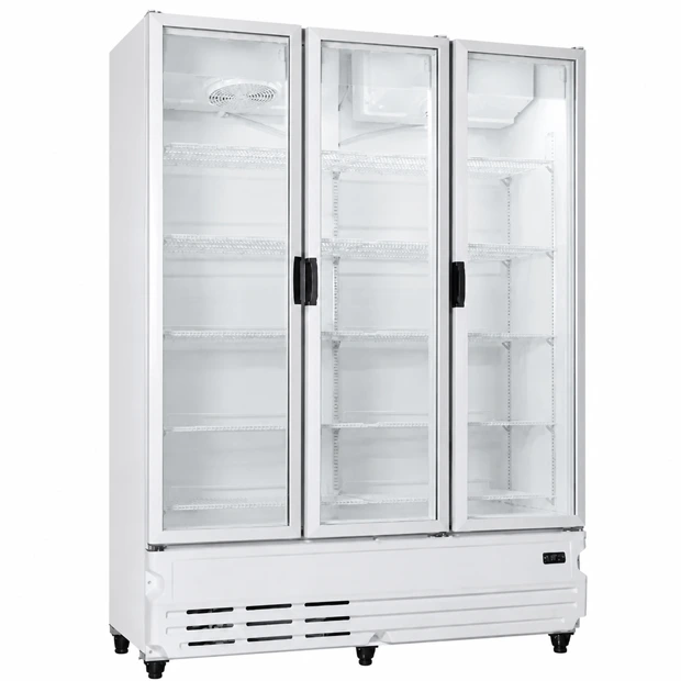 Upright display cooler 3 doors 1168 L