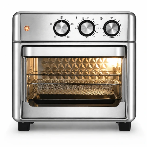 Countertop electric oven with rotisserie 90 L
