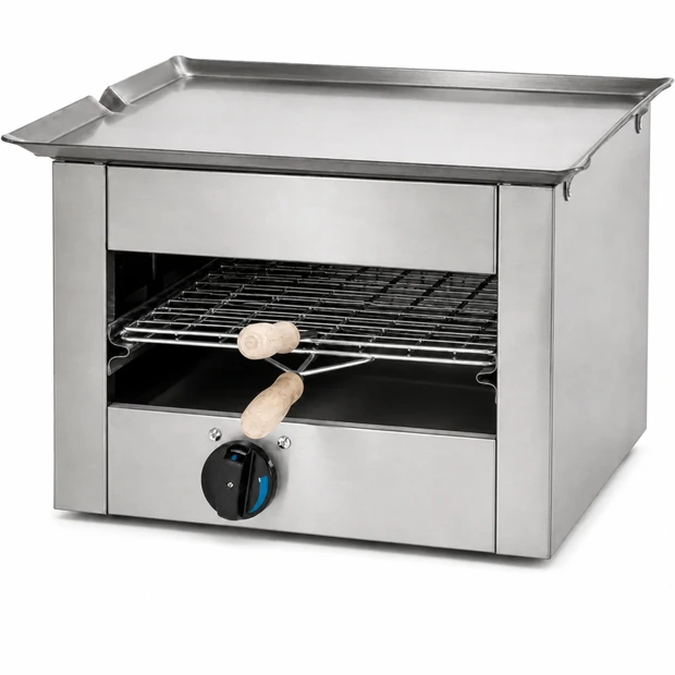 Sandwich toaster with griddle single LPG